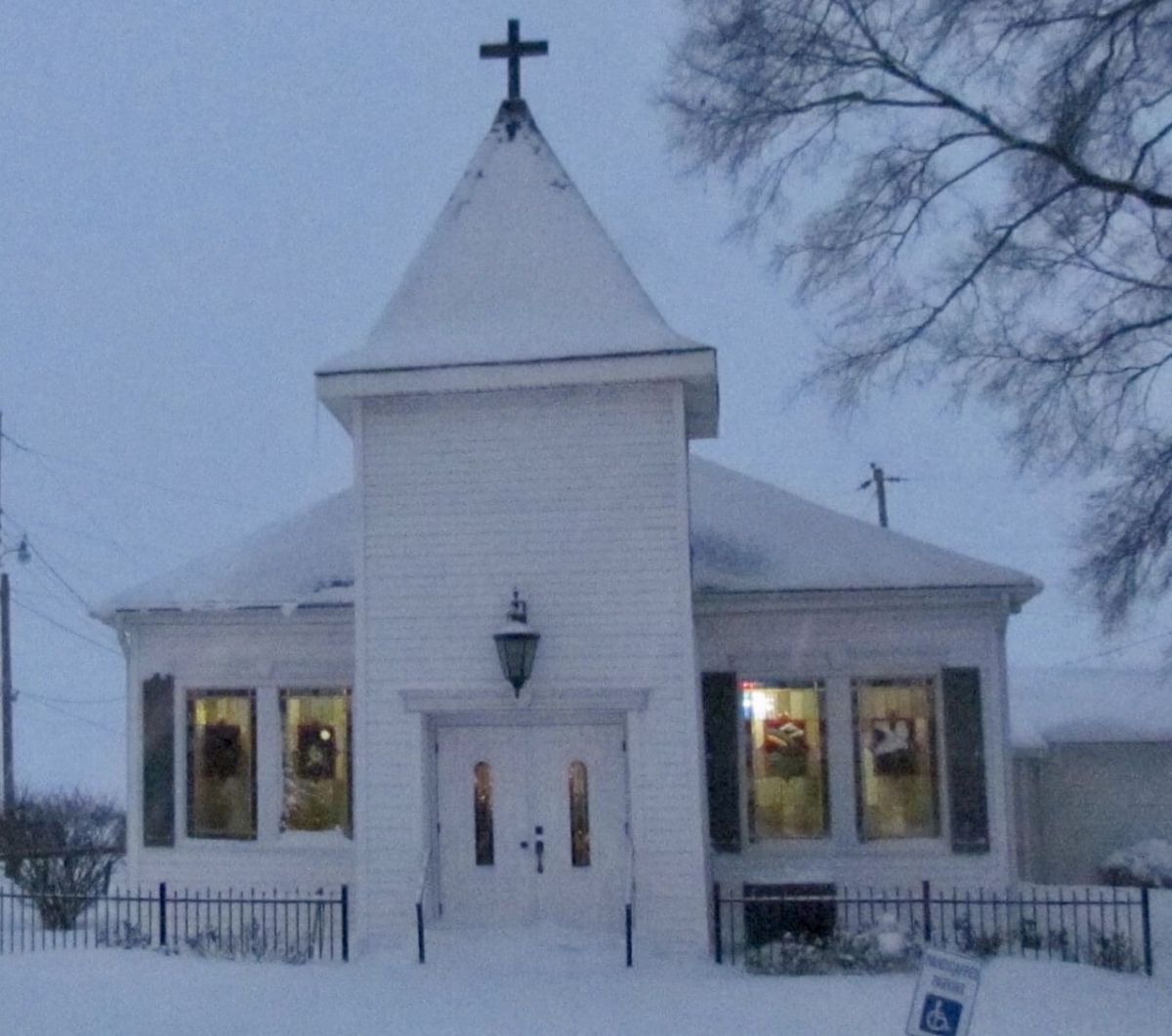Church snow