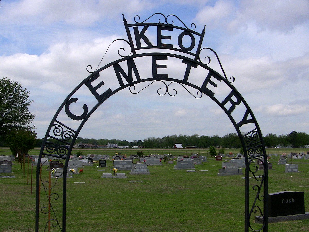 Cemetery Sign